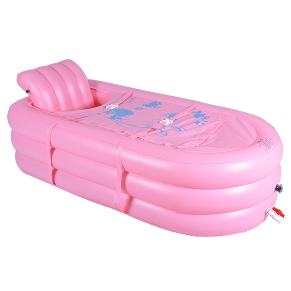 济宁粉色充气浴缸