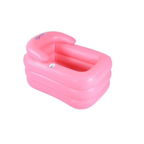 新疆粉色充气浴缸