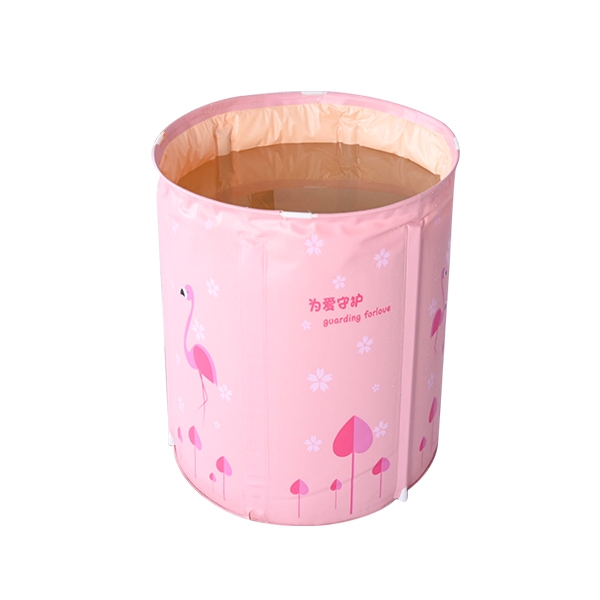 粉色浴桶
