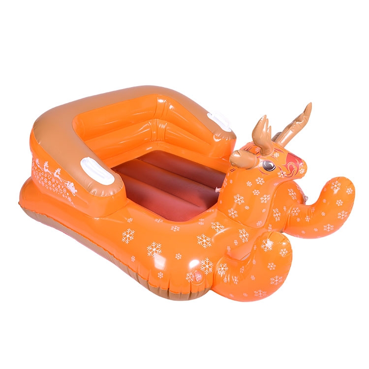珠海驯鹿充气滑雪橇玩具